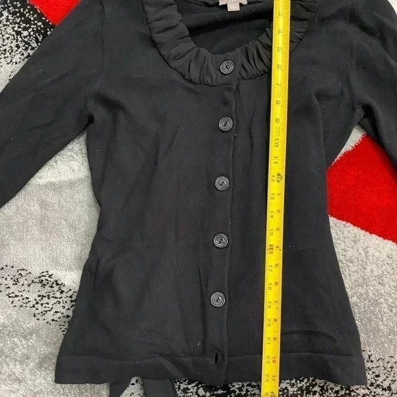 J Jill Sweater Angora Blend Tie Waist Sweater S - Picture 6 of 6